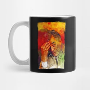 Peter Falk as Columbo portrait Mug